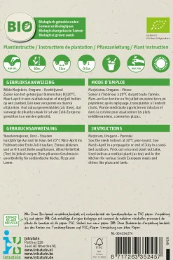 Discount Oregano (Origanum vulgare) (BIO) Samen Kräutersamen|Saatgut