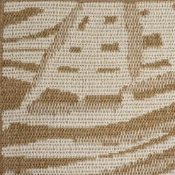 Discount Outdoor-Teppich Palmblatt braun 160 x 230 cm Outdoor-Teppiche