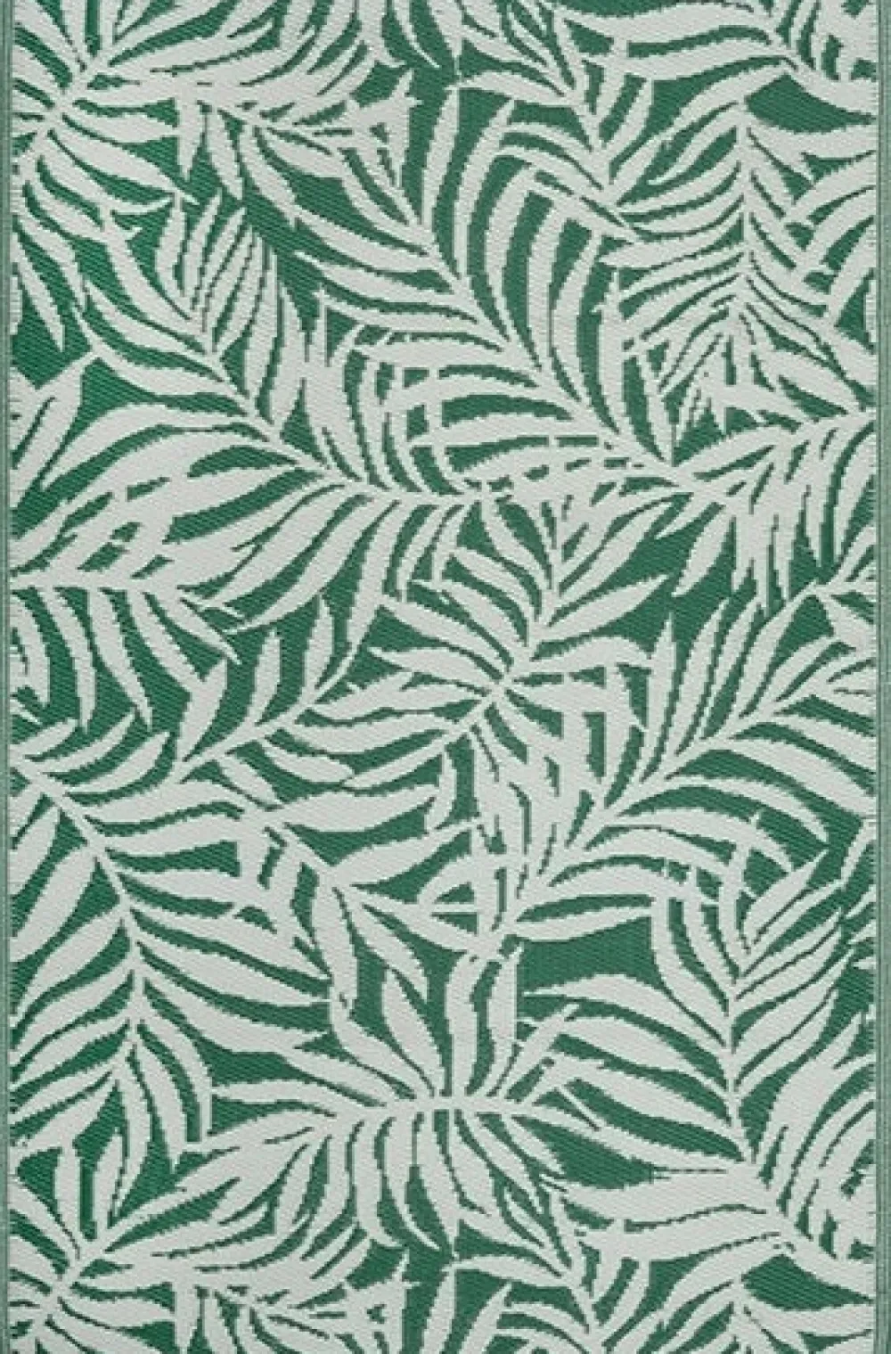 New Outdoor-Teppich Palm grün 120 x 180 cm Outdoor-Teppiche