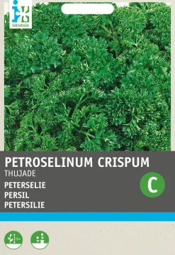 Hot Petersilie kraus dunkelgrün (Petroselinum Crispum 'Thujade') Samen Kräutersamen|Saatgut