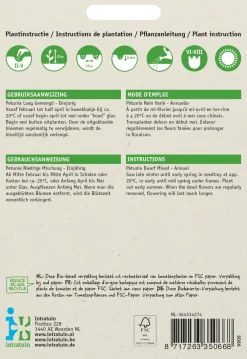 Best Petunie (Petunia Hybrida) Blumensamen-Mischung Saatgut|Blühende Pflanzen