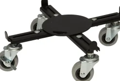 Pflanzenroller verstellbar schwarz D 29 H 10,5 cm Pflanzenroller