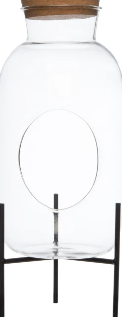 Pflanzenständer schwarz D 15,5 H 15 cm Blumenständer