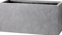 Discount Pflanzkasten 79 x 37 x 37 cm grau Pflanzkübel|Blumentöpfe & Pflanzgefäße