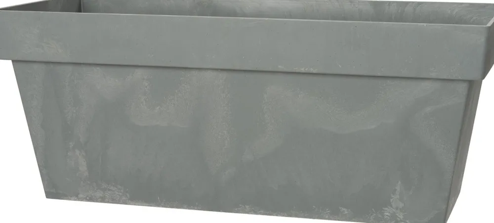 Outlet Pflanzkübel Jinte 58 x 26 x 23 cm grau Pflanzkübel|Blumentöpfe & Pflanzgefäße