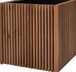 Online Pflanzkübel Latten natur 51 x 51 x 50 cm Pflanzkübel|Blumentöpfe & Pflanzgefäße