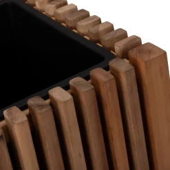 Pflanzkübel Latten natur 90 x 33 x 90 cm Pflanzkübel|Blumentöpfe & Pflanzgefäße