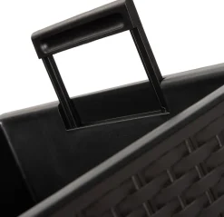 Discount Pflanzkübel Lucie 40 x 40 x 75 cm anthrazit Blumentöpfe|Blumentöpfe & Pflanzgefäße