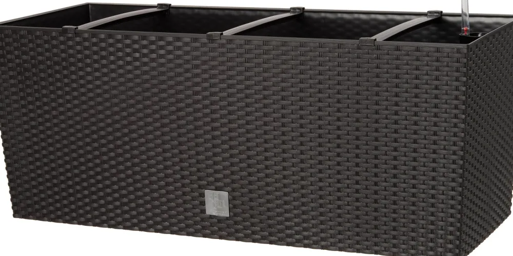 New Pflanzkübel Lucie 80 x 33 x 32 cm anthrazit Pflanzkübel|Blumentöpfe & Pflanzgefäße