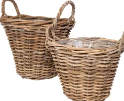 Hot Pflanzkorb Antik natur D 39 H 30 cm Pflanzkörbe|Blumentöpfe & Pflanzgefäße