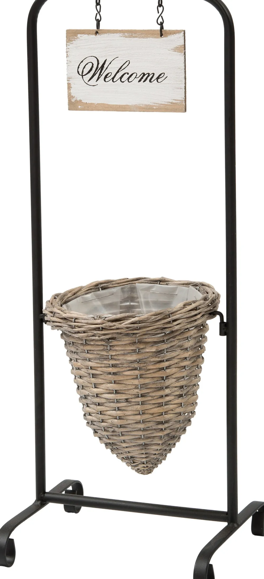 Outlet Pflanzkorb mit Ständer 26 x 24 x 70 cm Pflanzkörbe|Blumentöpfe & Pflanzgefäße