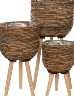 Pflanzkorb mit Füßen 59 cm Blumentöpfe & Pflanzgefäße|Blumentöpfe