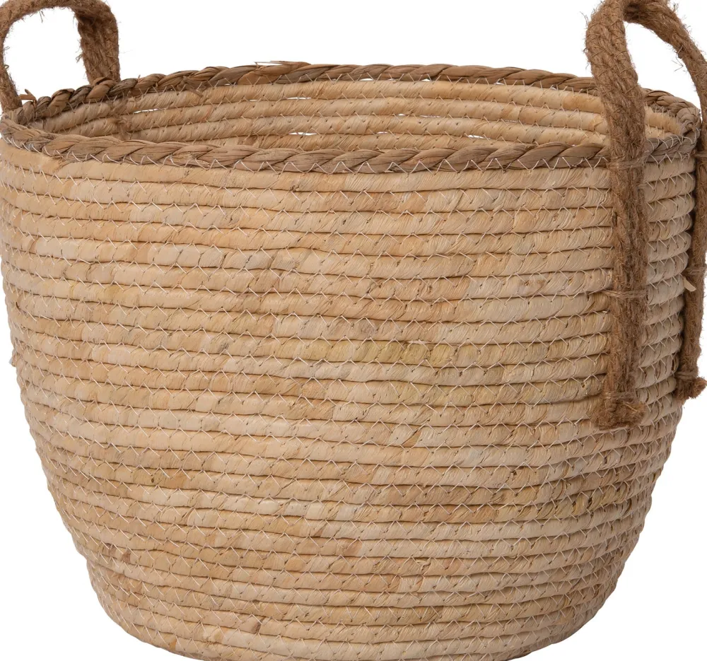 Discount Pflanzkorb Nine natur D 27 H 20 cm Pflanzkörbe|Pflanzkörbe