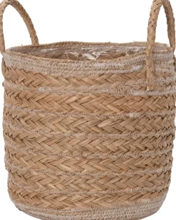 New Pflanzkorb Olin natur D 29 H 38 cm Pflanzkörbe|Pflanzkörbe