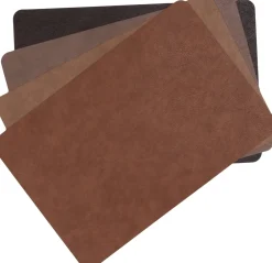 Best Platzset Leder walnussbraun 44,5 x 30 cm Tischwäsche