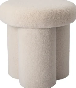 Best Poef Suze wit D 44 H 44 cm Poufs