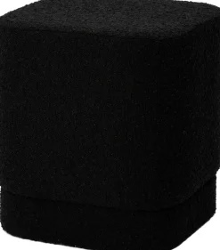Outlet Pouf Bobo schwarz 42 x 42 x 45 cm Poufs