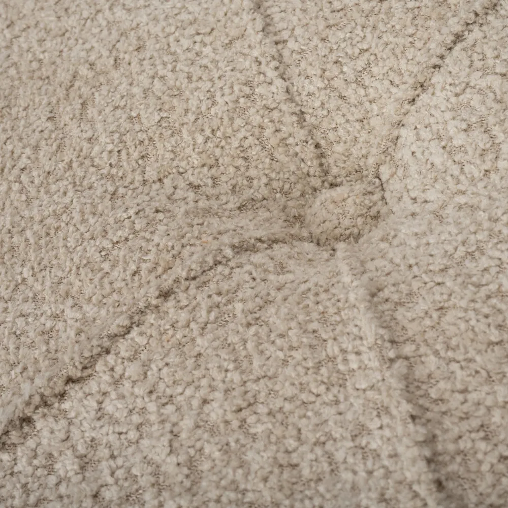 New Pouf Ned crème 48 x 36 x 40 cm Poufs