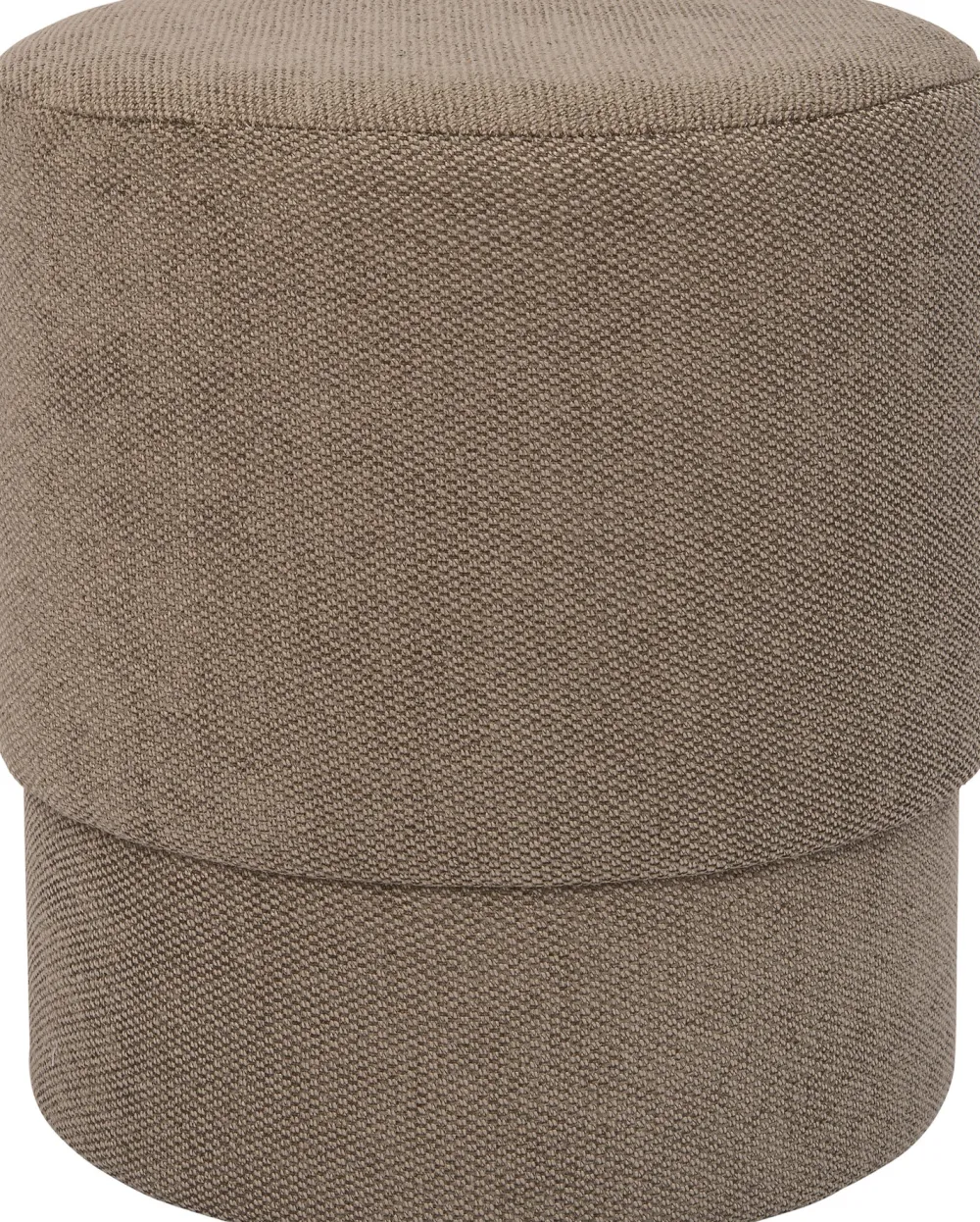 Outlet Pouf Olli grau D 42 H 45 cm Poufs
