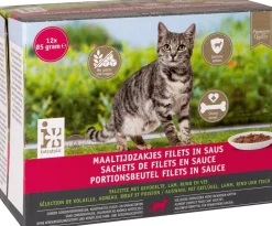 Discount Premium Katzenfutter in Soße 85 g 12 St. Katzenfutter