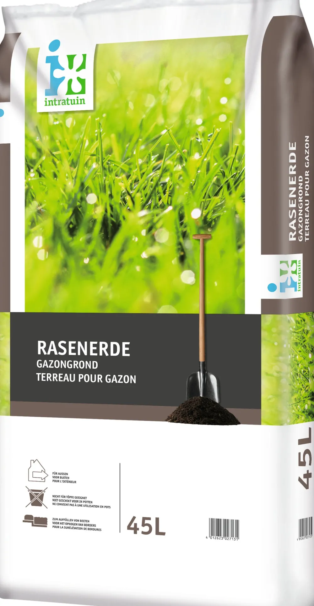 Best Rasenerde 45 l Pflanzerde & Substrat|Gartenerde