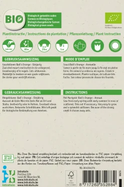 Ringelblume (Calendula officinalis 'Ball's Orange') (BIO) Blumensamen Blühende Pflanzen|Saatgut