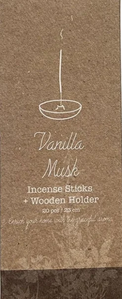 Hot Räucherstäbchen Indi Vanilla Musk 20 Stück Duftstäbchen