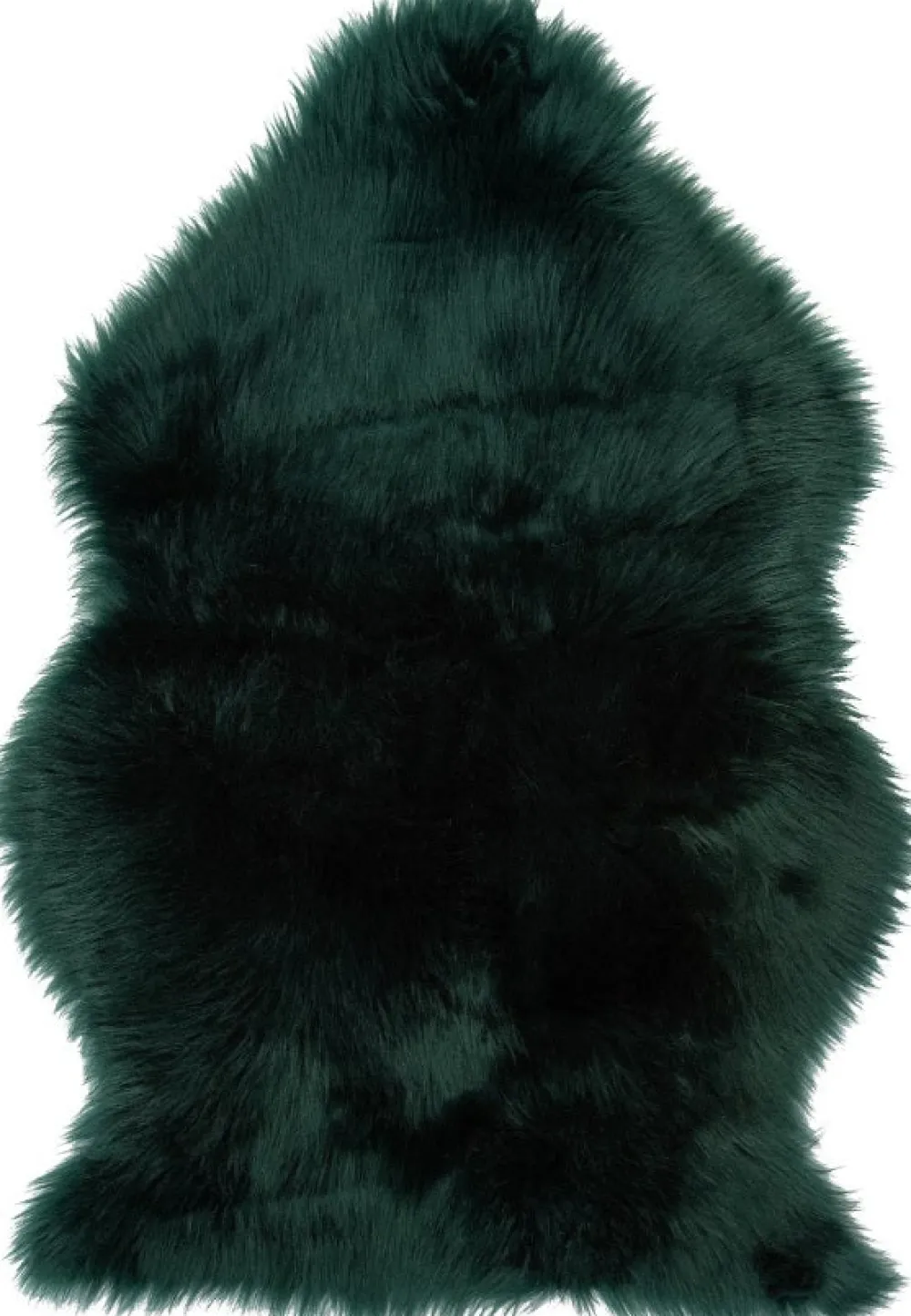 Hot Schaffell-Imitat dunkelgrün 58 x 90 cm Tier- & Schaffelle