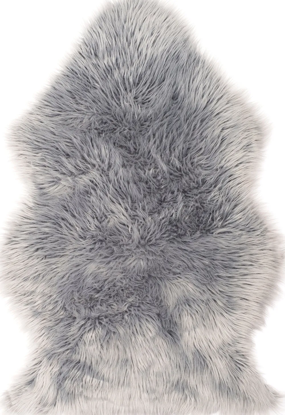 Online Schaffell-Imitat grau 58 x 90 cm Tier- & Schaffelle