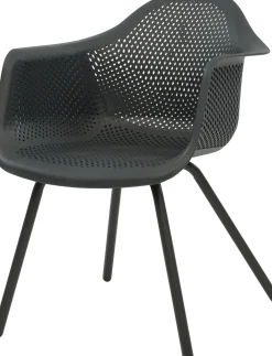 Hot Schalenstuhl Mart anthrazit Gartenstühle