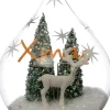 Online Schneekugel transparent mit Beleuchtung D 12,5 H 16 cm Weihnachtsfiguren & -Objekte