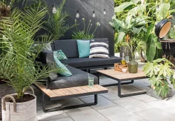 Clearance 4-Sitzer Lounge-Set Orfeo Aluminium Lounge-Sets|Lounge-Sets