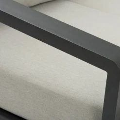 Hot 6-Sitzer Loungeset Marseille Aluminium anthrazit Lounge-Sets|Lounge-Sets