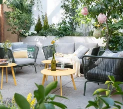 New 4-Sitzer Loungeset Iris grün Lounge-Sets|Lounge-Sets