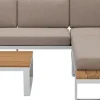 Hot 4-Sitzer Loungeset Orfeo Aluminium weiß Lounge-Sets|Lounge-Sets