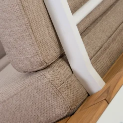 Hot 4-Sitzer Loungeset Orfeo Aluminium weiß Lounge-Sets|Lounge-Sets