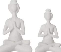 Hot Skulptur Sorena weiß 11 x 9 x 17,5 cm Dekofiguren & -Objekte