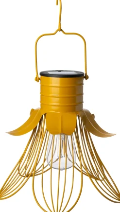 Discount Solarleuchte Cuzco gelb D 28 H 25 cm Außenleuchten Hängend
