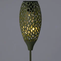 Sale Solarleuchte Seoul grün D 11 H 94 cm Gartenstecker|Solar Gartenleuchten