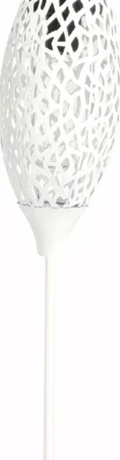 Hot Solarleuchte Seoul weiß D 11 H 94 cm Gartenstecker|Solar Gartenleuchten