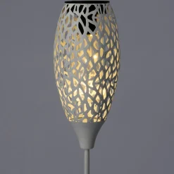 Hot Solarleuchte Seoul weiß D 11 H 94 cm Gartenstecker|Solar Gartenleuchten