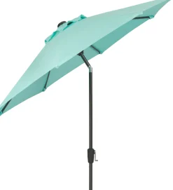 New Sonnenschirm Trinidad hellblau 80+UV D 250 cm Sonnenschirme