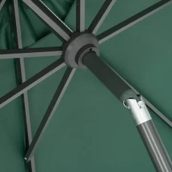 Hot Sonnenschirm Trinidad grün 80+UV D 300 cm Sonnenschirme