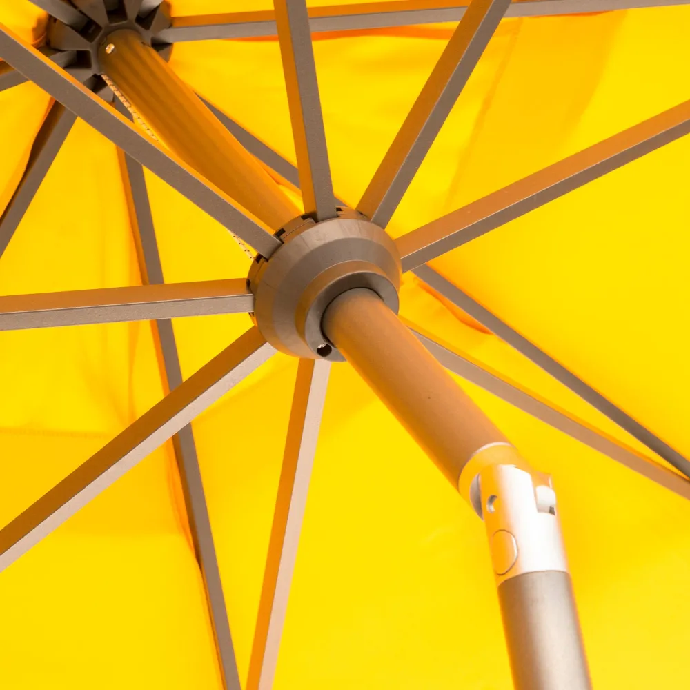 Online Sonnenschirm Trinidad gelb 80+UV D 250 cm Sonnenschirme