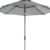 Discount Sonnenschirm Trinidad grau 80+UV D 250 cm Sonnenschirme
