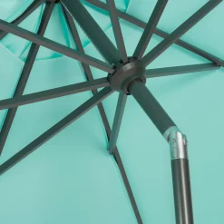 New Sonnenschirm Trinidad hellblau 80+UV D 300 cm Sonnenschirme