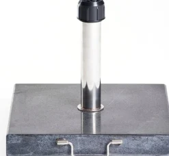 Sale Sonnenschirmständer 30 kg schwarz 45 x 45 x 5,5 cm Sonnenschirmständer