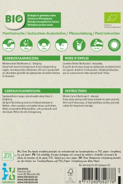 New Speisemöhren (Daucus carota 'Berlikum 2') (BIO) Samen Gemüsesamen|Saatgut