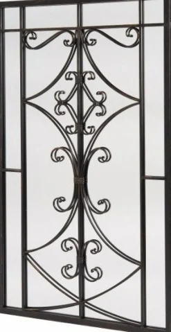 Discount Spiegel schwarz 65 x 2 x 100 cm Gartenspiegel