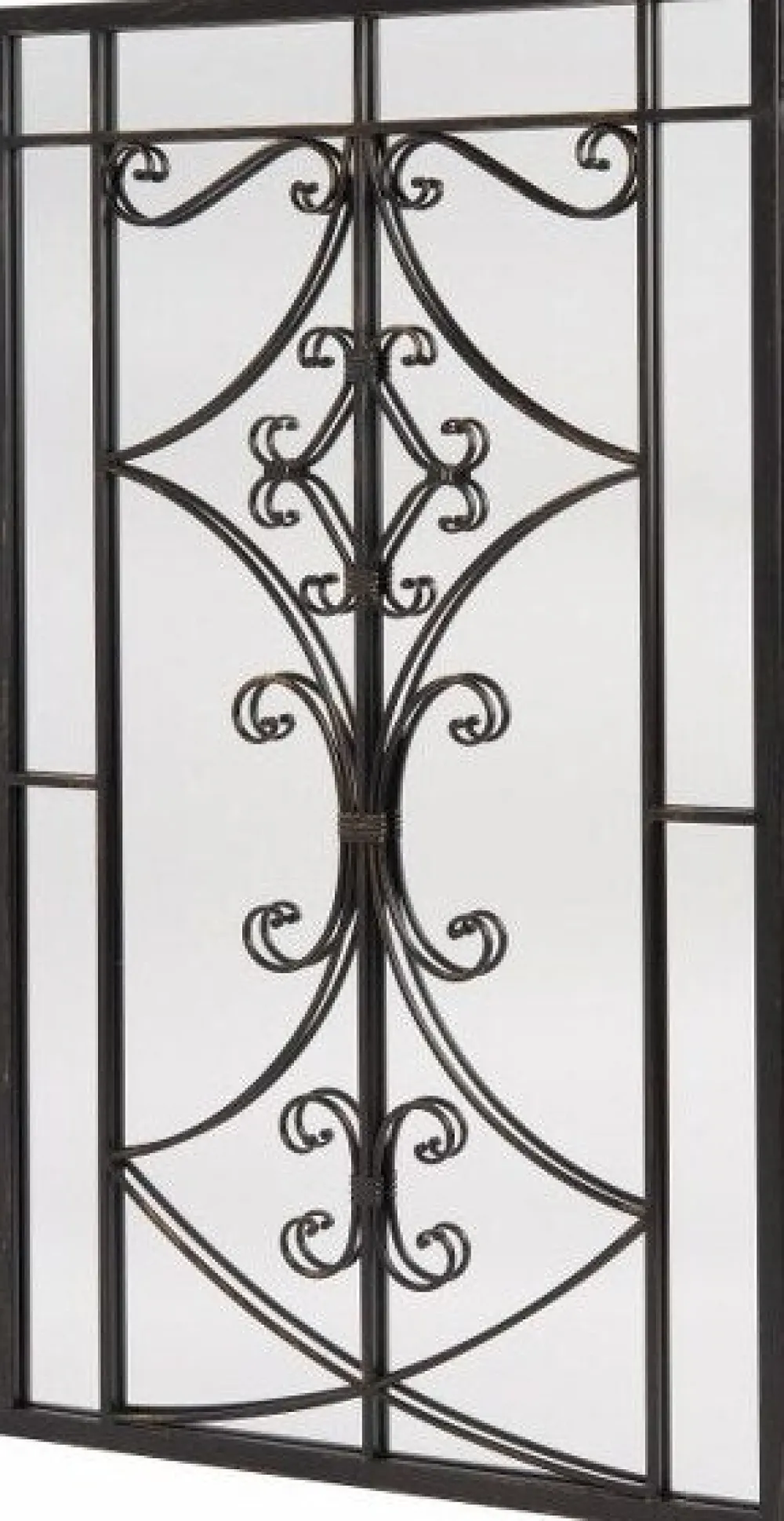 Discount Spiegel schwarz 65 x 2 x 100 cm Gartenspiegel